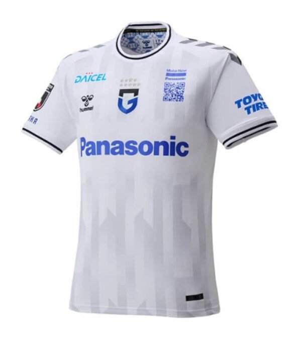 Camisa Gamba Osaka Away Branca 2023/24 Masculina