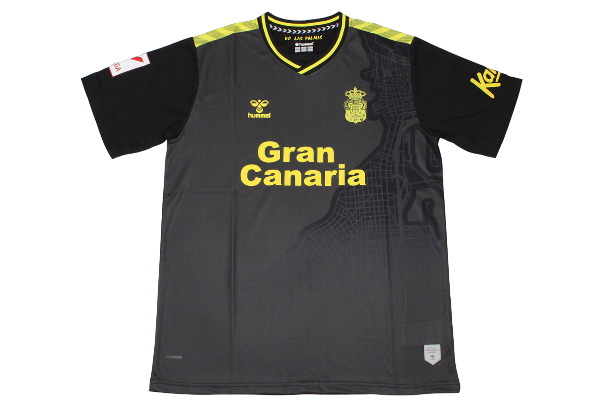 Camisa Las Palmas Away Preta 2023/24 Masculina Camisa Las Palmas Away Preta 2023/24 Masculina