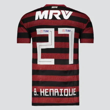 Camisa Flamengo do B. Henrique Final Libertadores 2019