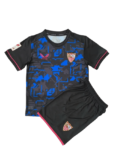 Kit Infantil Sevilla Azul/Preta 2023/24 Unissex