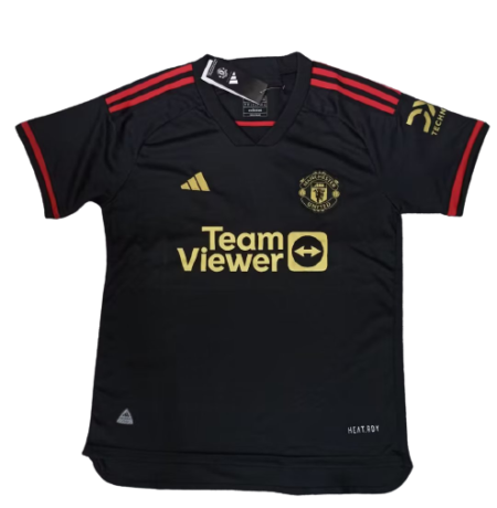 Camisa Manchester United Preta Especial 2023/24 Masculina