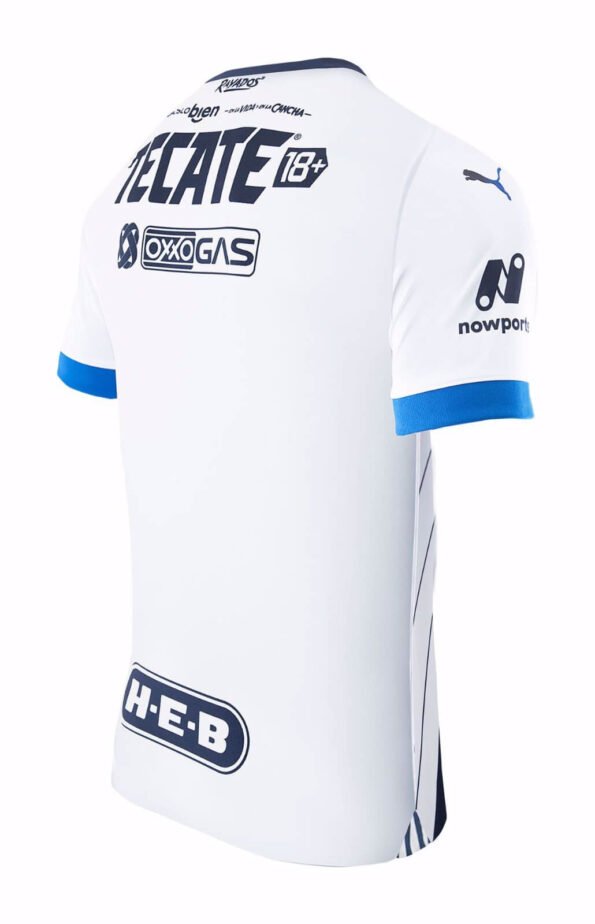 Camisa Monterrey Away Branca 2023/24 Masculina