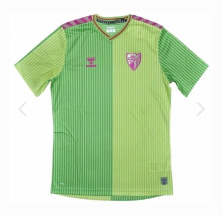 Camisa Málaga Third Verde 2023/24 Masculina