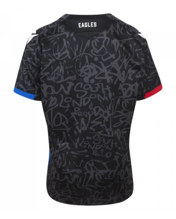 Camisa Crystal Palace Third Preta 2023/24 Masculina