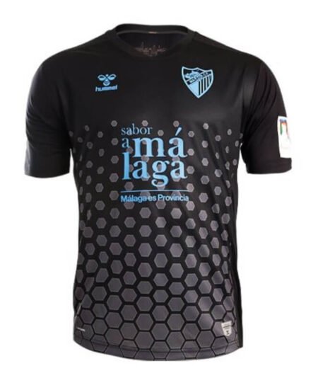 Camisa Málaga Third Preta 2022/23 Masculina