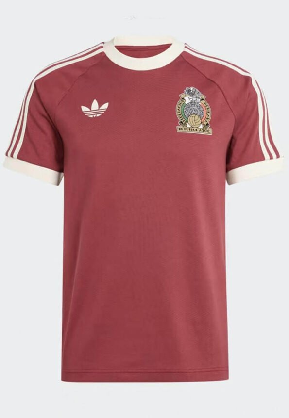 Camisa México Vermelha 3-STRIPES Originals Masculina