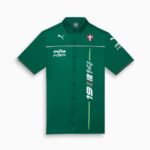 Camisa Palmeiras Abel Ferreira Motorsport Botão Verde
