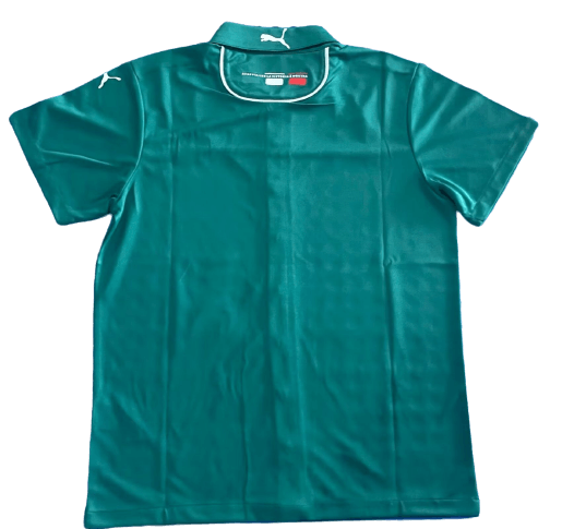 Camisa Palmeiras Abel Ferreira Motorsport Botão Verde Camisa Palmeiras Abel Ferreira Motorsport Botão Verde