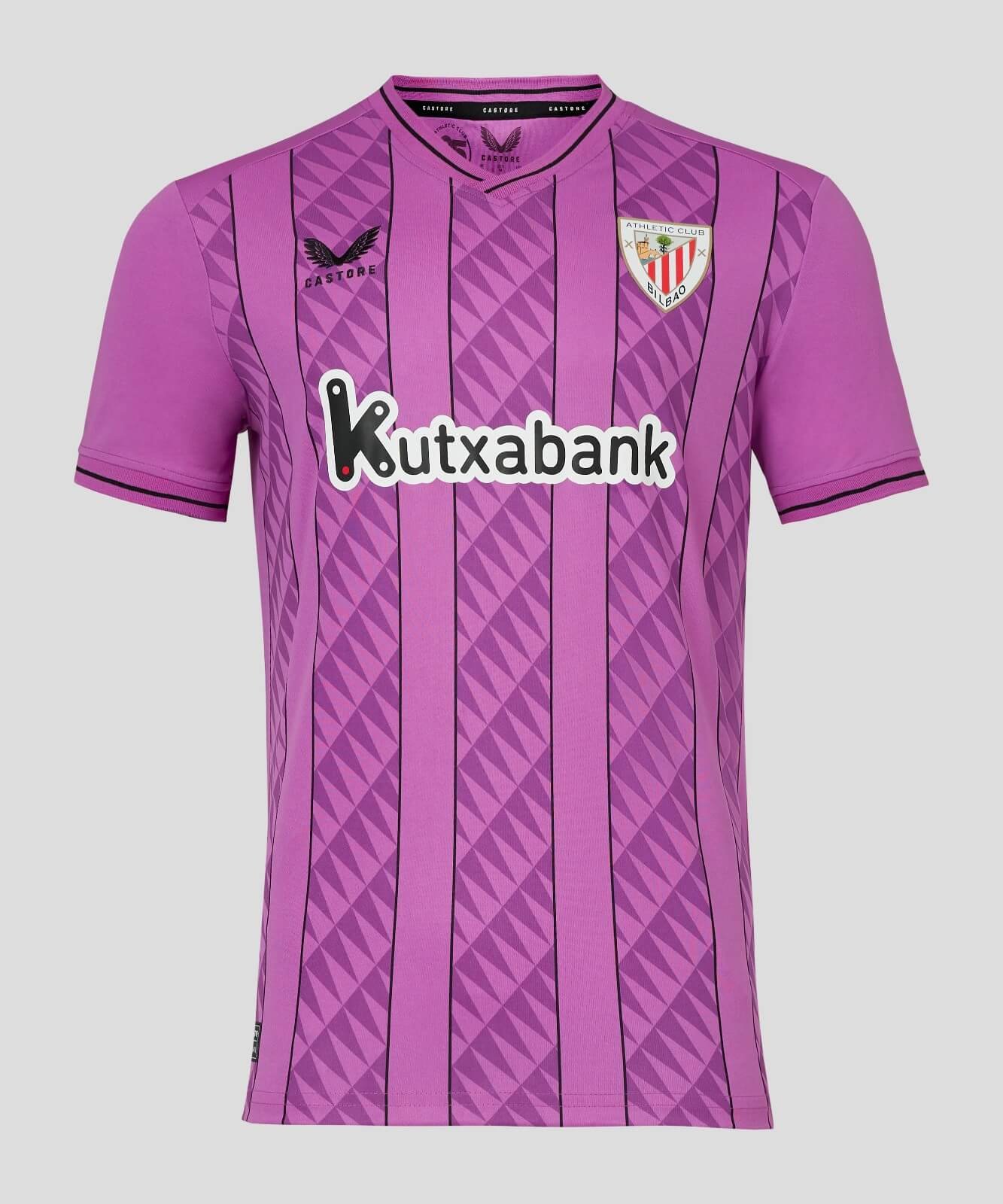 Camisa Athletic Bilbao Goleiro Roxo 2 2023/24 Masculina Camisa Athletic Bilbao Goleiro Roxo 2 2023/24 Masculina