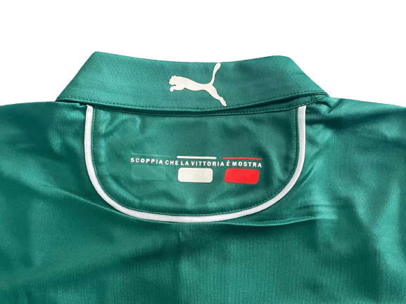 Camisa Palmeiras Abel Ferreira Motorsport Botão Verde Camisa Palmeiras Abel Ferreira Motorsport Botão Verde