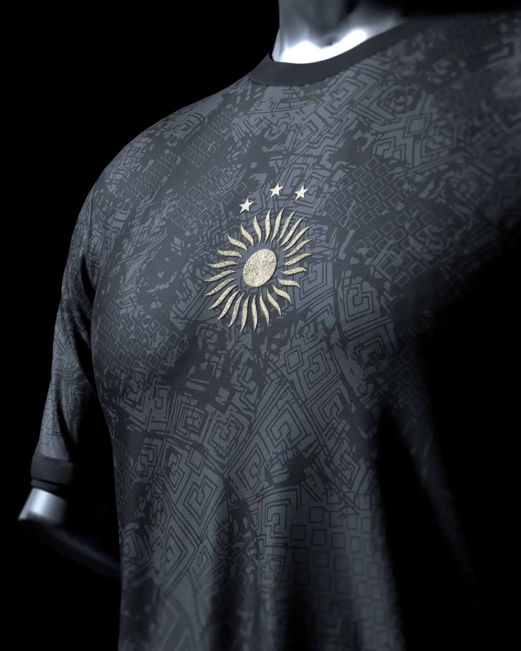 camisa-la-pulga-messi-10-argentina-preta-commafootball2 Camisa La Pulga Messi Argentina Preta Commafootball