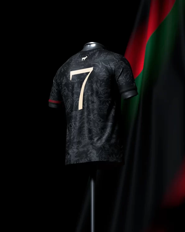 Camisa The Siu CR7 Portugal Preta Commafootball