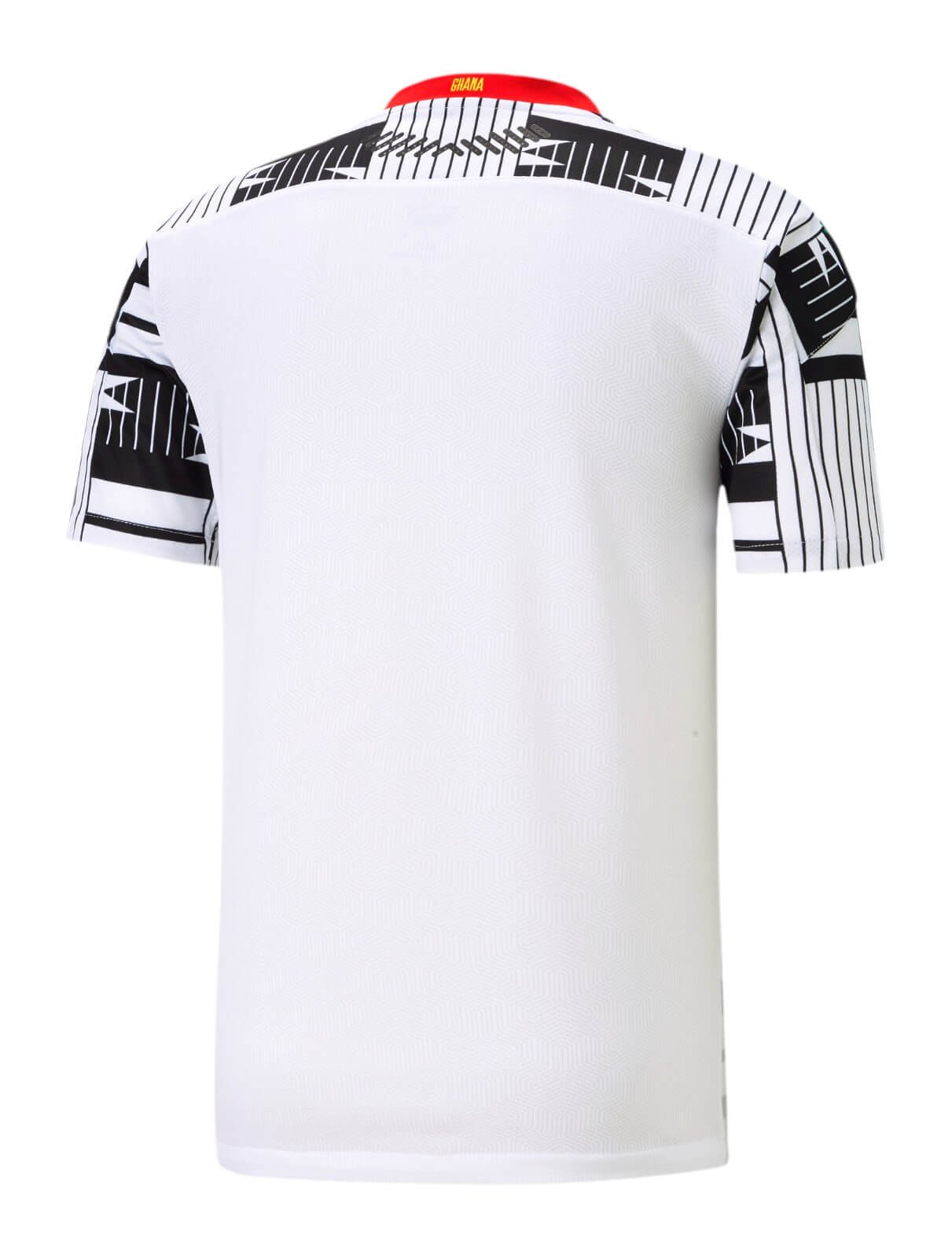 Camisa Seleção de Gana Branca Home 2020/21 Masculina Camisa Seleção de Gana Branca Home 2020/21 Masculina