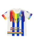 Camisa Brighton Pré-jogo Especial LGBT Branca 2023/24 Masculina