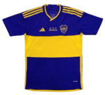 Camisa Boca Juniors Homenagem 3 Mundiais Azul 2023/24