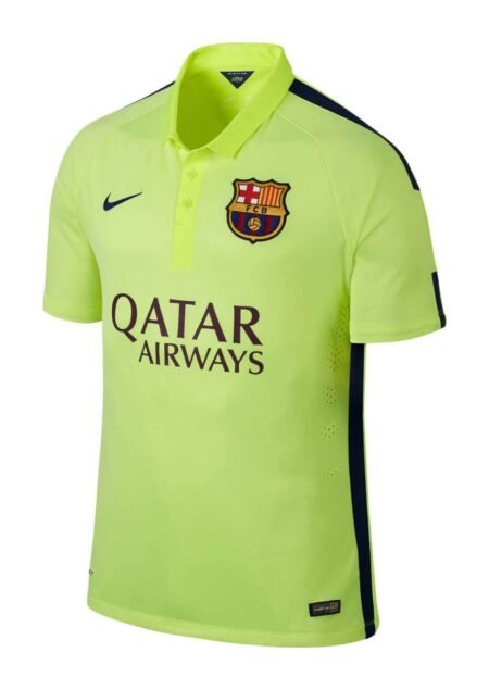 Camisa Barcelona Third Verde 2014/15 Masculina