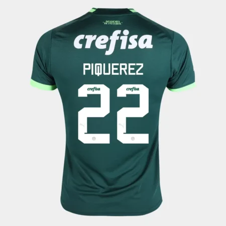 Camisa Piquerez #22 Palmeiras Verde 2023/24 Masculina