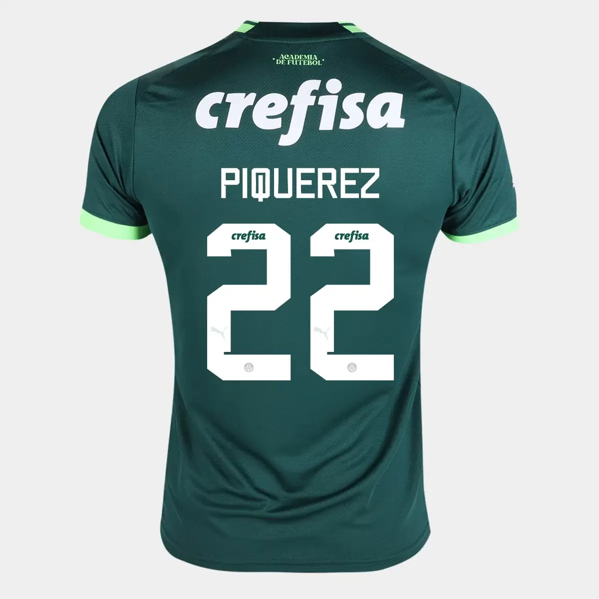 Camisa Piquerez #22 Palmeiras Verde 2023/24 Masculina Camisa Piquerez #22 Palmeiras Verde 2023/24 Masculina