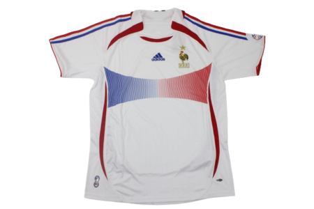 Camisa França Away Branca 2006 Copa Masculina