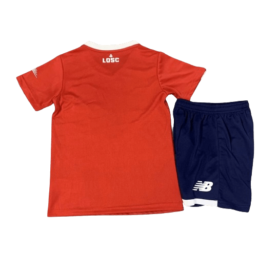 Kit Infantil Lyon Vermelha 2023/24 Unissex Kit Infantil Lyon Vermelha 2023/24 Unissex