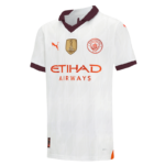Camisa Manchester City Campeão Mundial Branca 2023/24