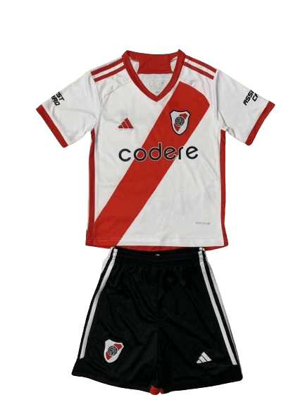 Kit Infantil River Plate Branca 2023/24 Unissex