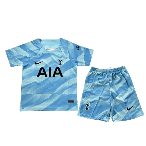 Kit Infantil Tottenham Azul Goleiro 2023/24 Unissex Kit Infantil Tottenham Azul Goleiro 2023/24 Unissex