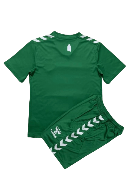 Kit Infantil Everton Goleiro Verde 2023/24 Unissex Kit Infantil Everton Goleiro Verde 2023/24 Unissex