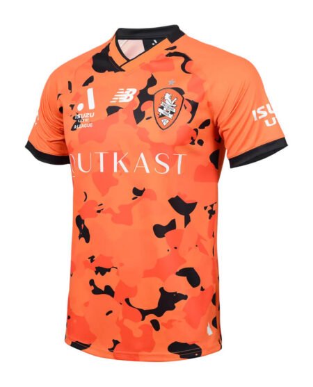 Camisa Brisbane Roar Home Laranja 2023/24 Masculina