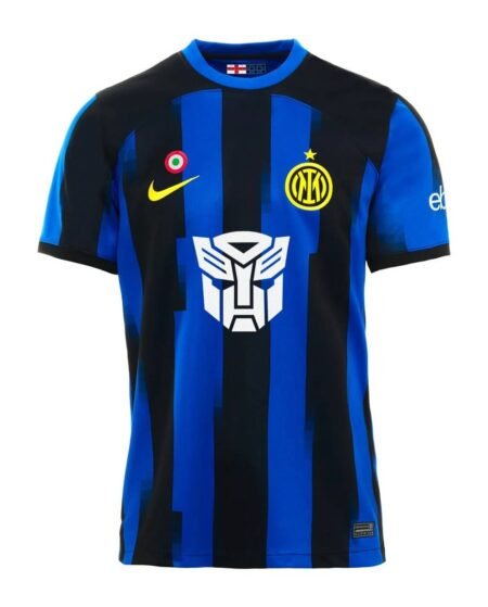 Camisa Inter de Milão Transformers Home Azul 2023/24 Masculina