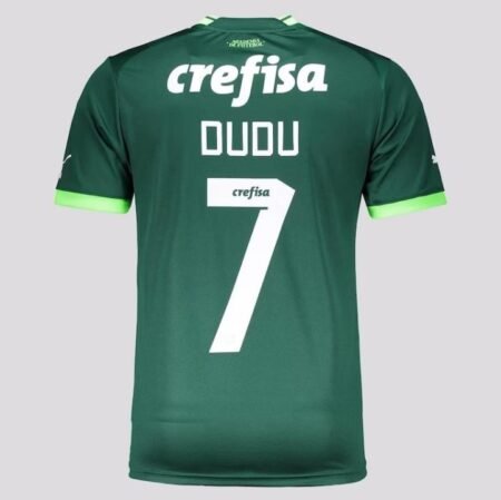 Camisa Dudu #7 Palmeiras Verde 2023/24 Masculina