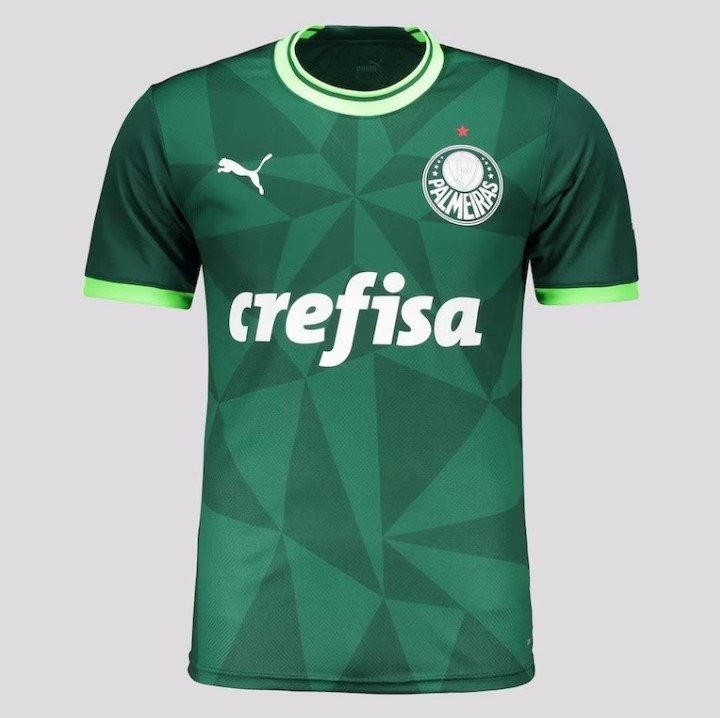 Camisa Dudu #7 Palmeiras Verde 2023/24 Masculina Camisa Dudu #7 Palmeiras Verde 2023/24 Masculina