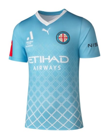 Camisa Melbourne City Home Azul 2023/24 Masculina