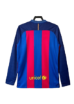 Camisa Barcelona Manga Longa Azul Home 2016/17