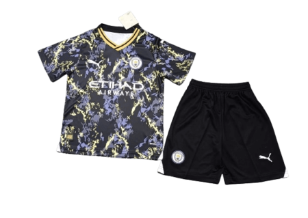 Kit Infantil Manchester City Especial 2023/24 Unissex