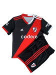 Kit Infantil River Plate Preta 2022/23 Unissex