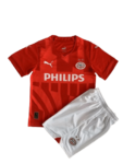 Kit Infantil PSV Vermlha Home 2023/24 Unissex