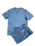 Kit Infantil Coventry City Away Azul 2023/24 Unissex