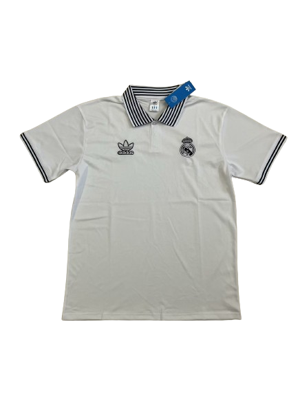 Camisa Real Madrid Originals Polo Branca 2023/24 Masculina