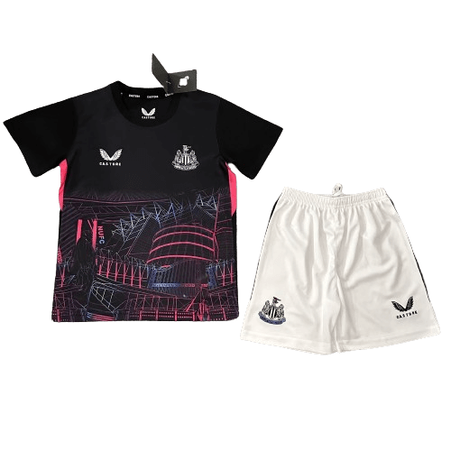 Kit Infantil Newcastle Preta 2023/24 Unissex Kit Infantil Newcastle Preta 2023/24 Unissex