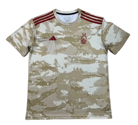 Camisa Nottingham Forest Treino Dourada 2023/24 Masculina