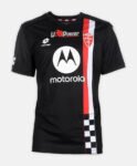 Camisa Calcio Monza Preta Third 2023/24 Masculina
