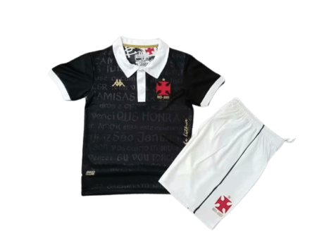 Kit Infantil Vasco da Gama Preto III 2023/24 Unissex