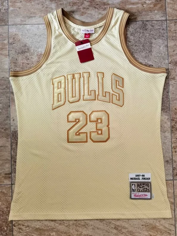 Regata NBA Mitchell & Ness - Chicago Bulls 1997/98 Retro - Jordan #23