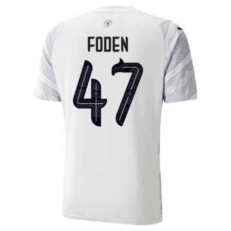 Camisa Manchester City Branca Foden #47 Dragão de Madeira 2024/25