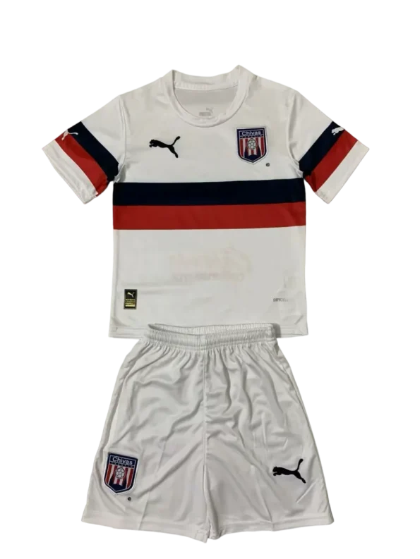 Kit Infantil Tapatio Branca Away II 2023/24 Unissex