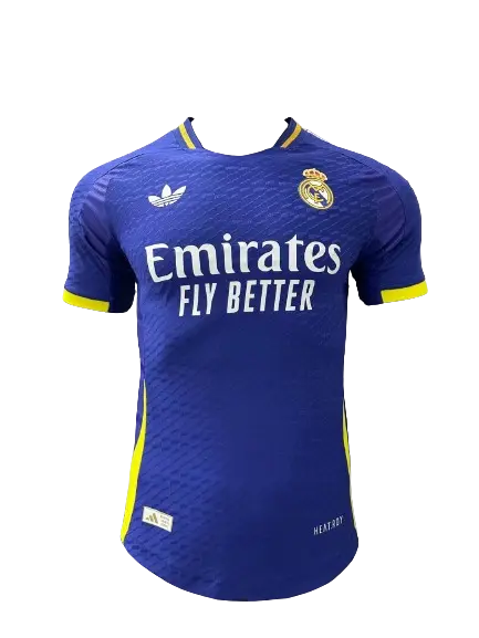 Nova Camisa III Real Madrid Azul 2024/25 Masculina Jogador