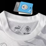 Camisa Manchester City Branca Dragão de Madeira 2024/25 Jogador