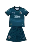 Kit Infantil Chivas Guadalajara Azul Celeste 2023/24 Unissex