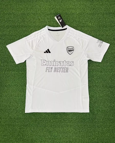 Camisa Arsenal Branca No More Red Especial 2024/25 Masculina
